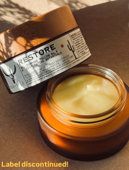 Restore Tallow Balm | Bergamot, Lavender + Clary Sage