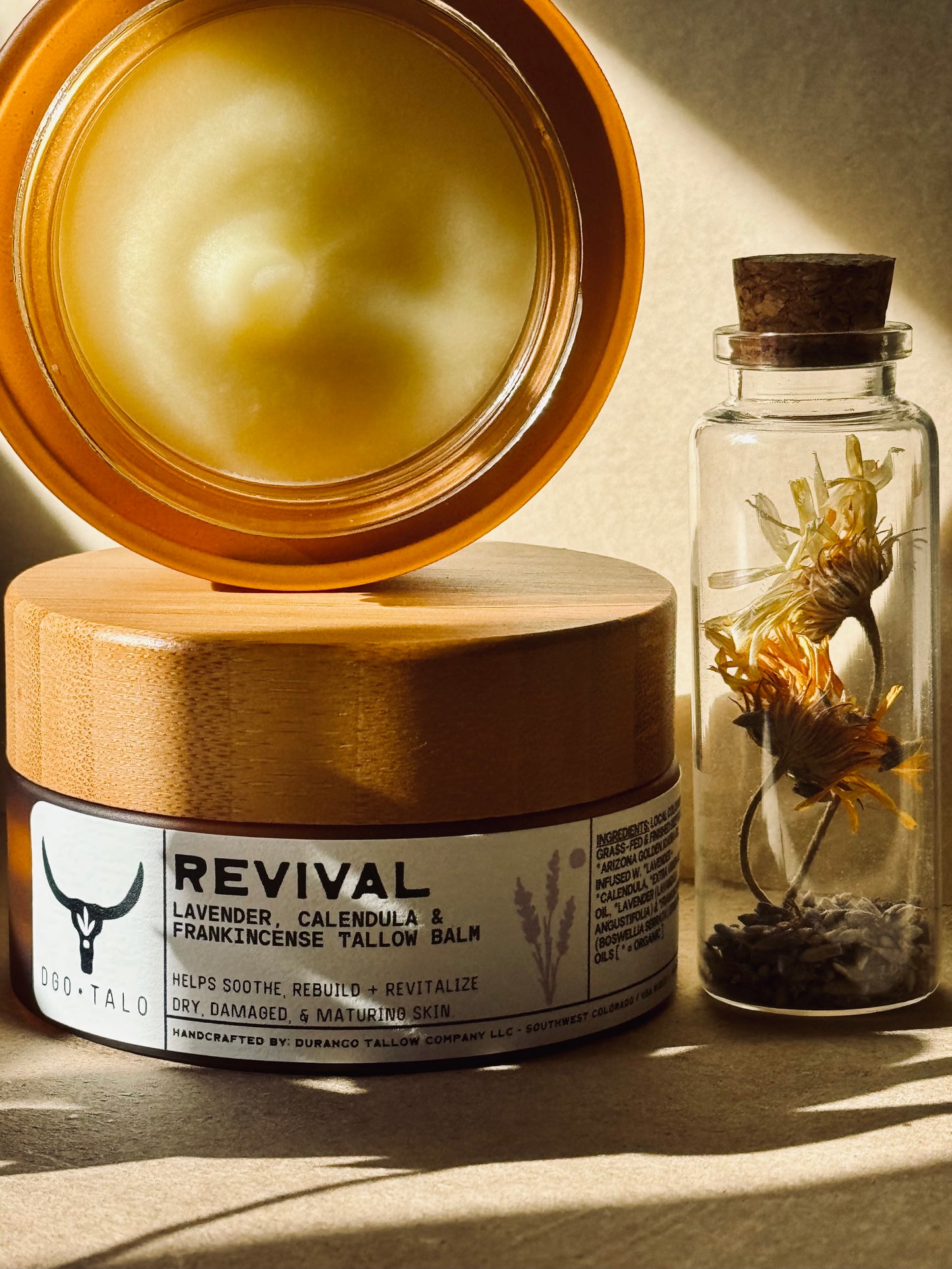 Revival Tallow Balm | Lavender + Calendula