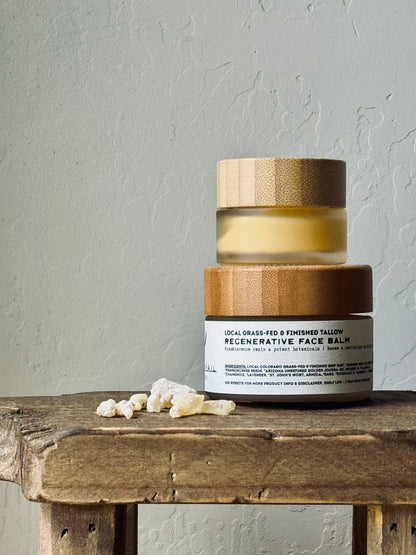 Regenerative Tallow Face Balm | Frankincense Resin