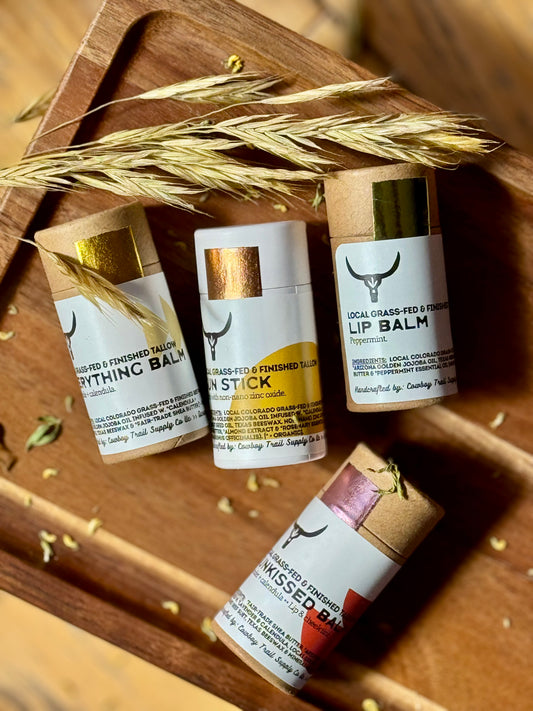 Tallow Lip Balms + Multi-Sticks