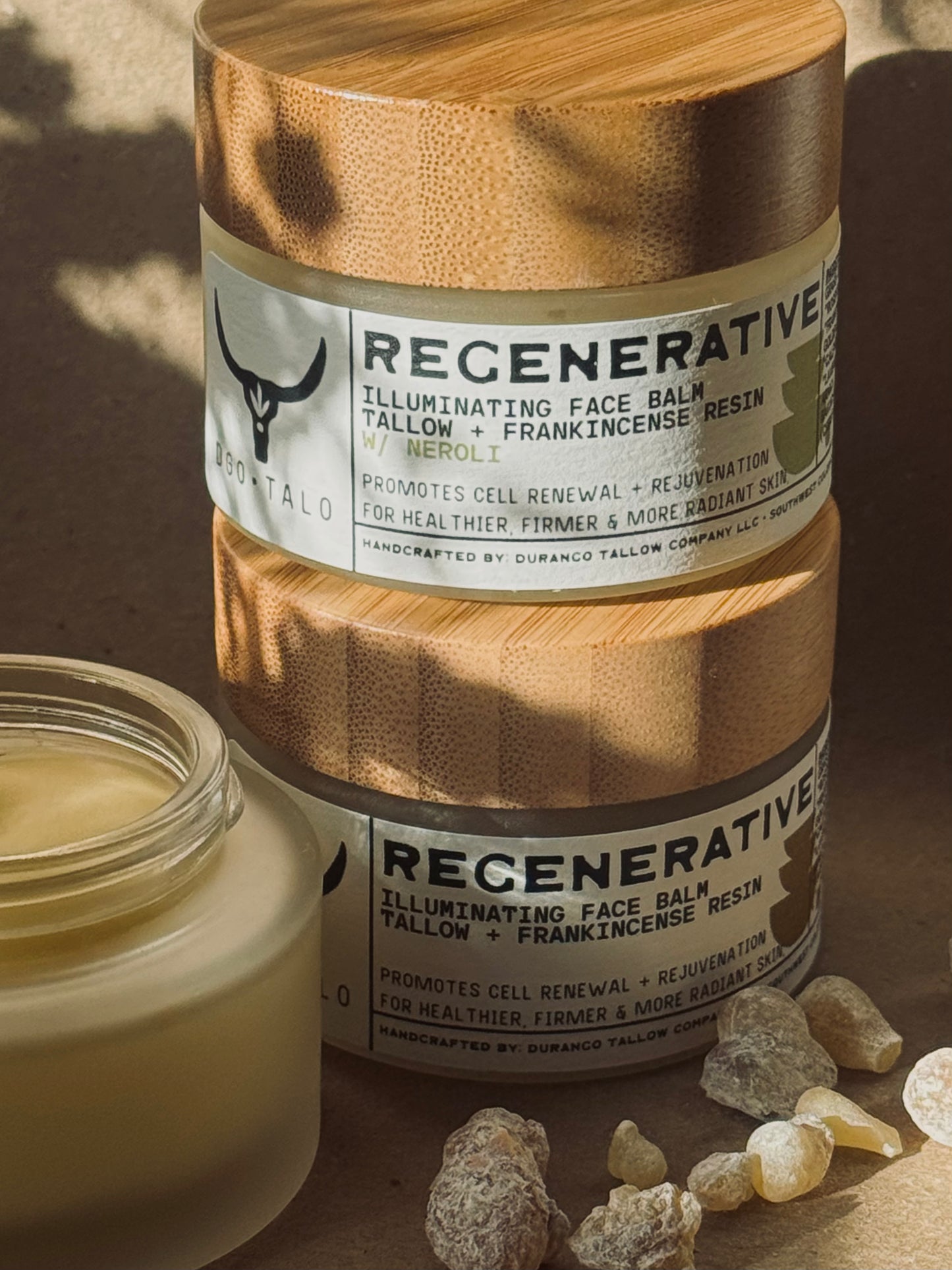 Regenerative Tallow Face Balm | Frankincense Resin (*New option w/ Neroli)