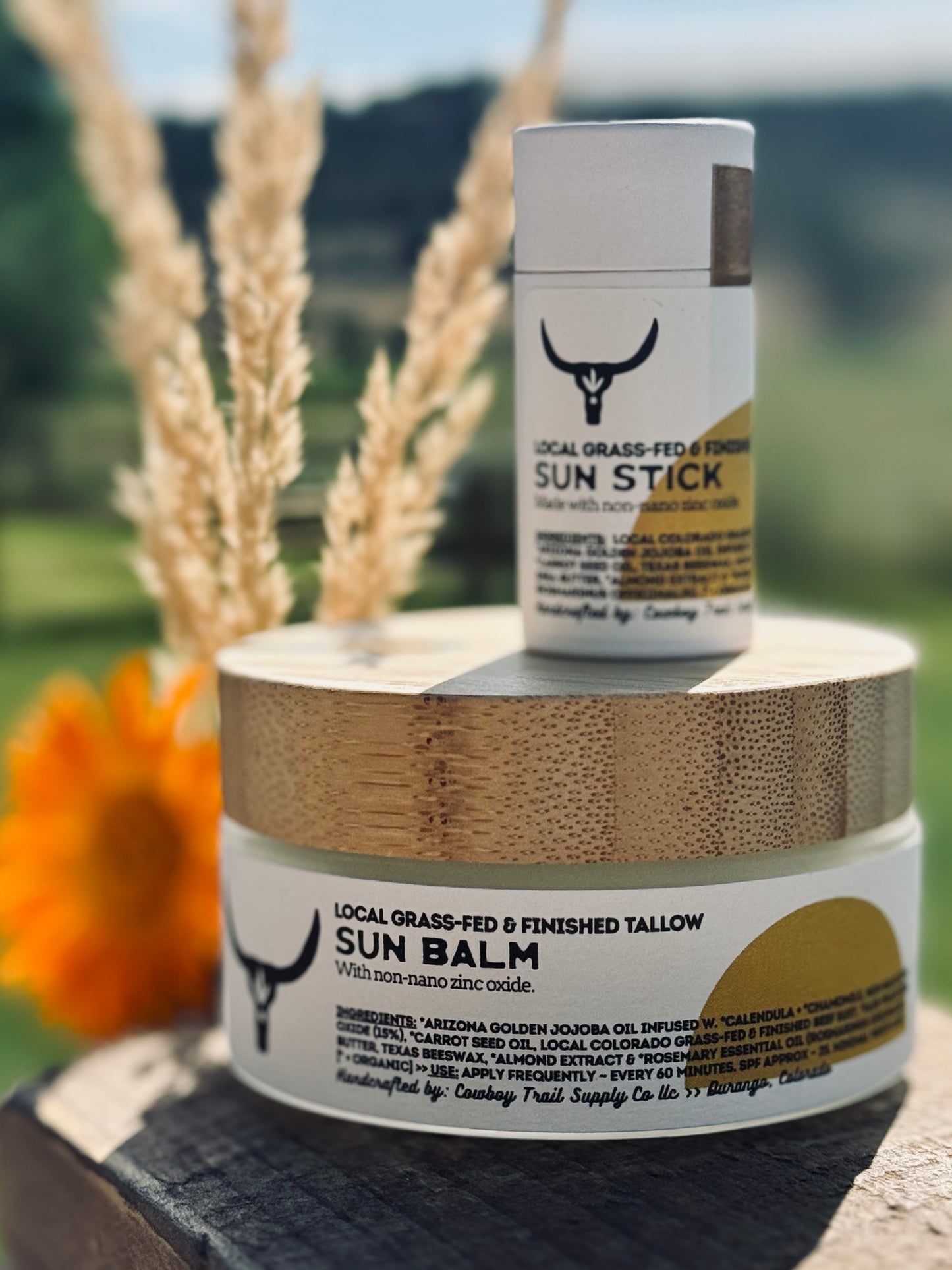 Sun Balm | Tallow + Non-Nano Zinc Oxide