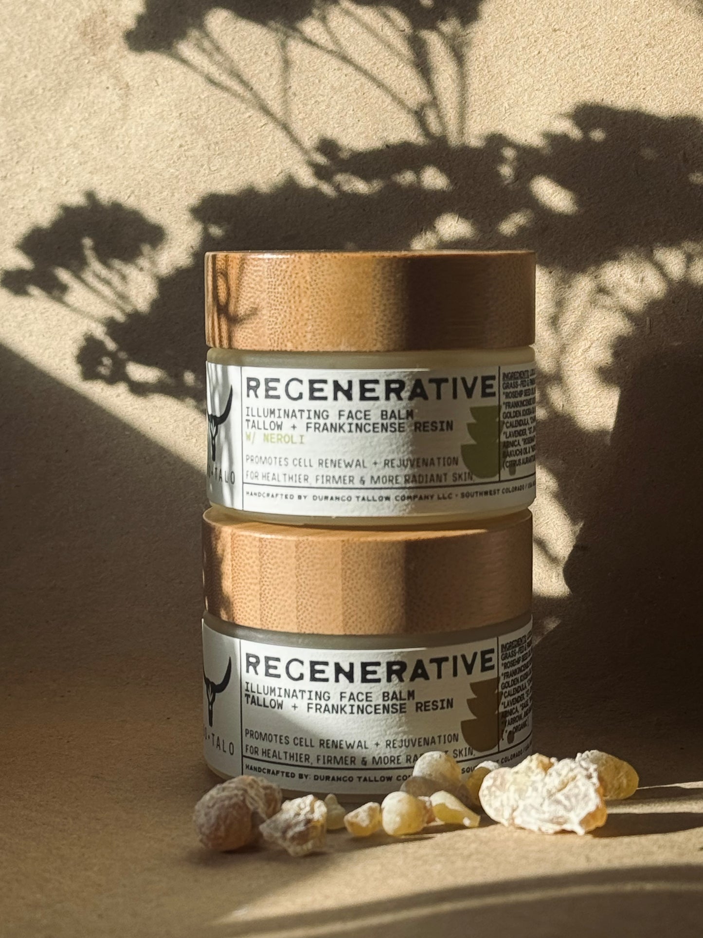 Regenerative Tallow Face Balm | Frankincense Resin (*New option w/ Neroli)