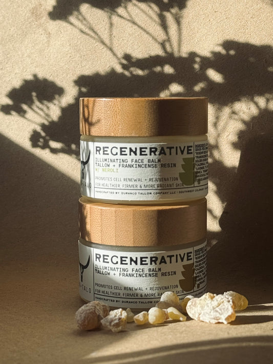 Regenerative Tallow Face Balm | Frankincense Resin (*New option w/ Neroli)