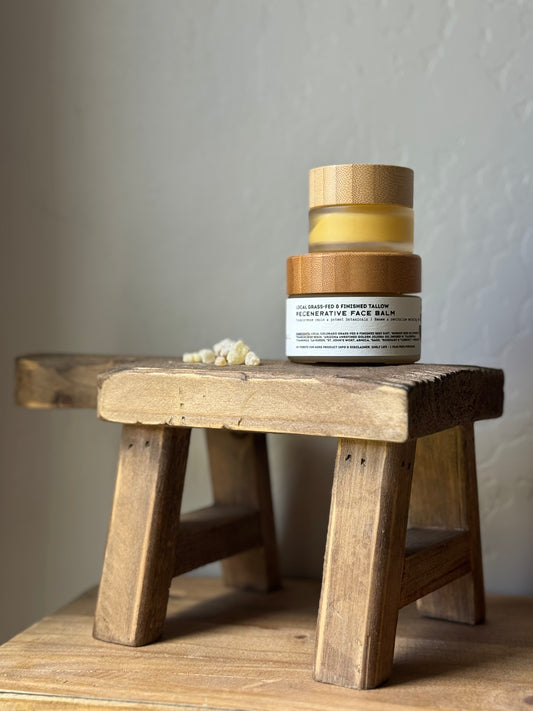Regenerative Tallow Face Balm | Frankincense Resin